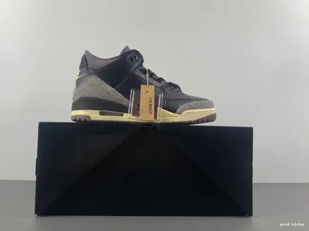 80% Off Sale x 3 Jordan Black FZ4811-001 Ma Maniere Air A 0324